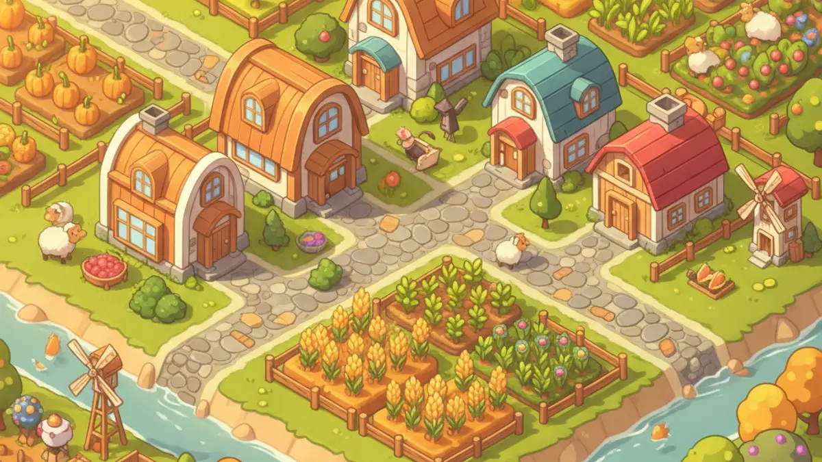 Tiny Harbor Town